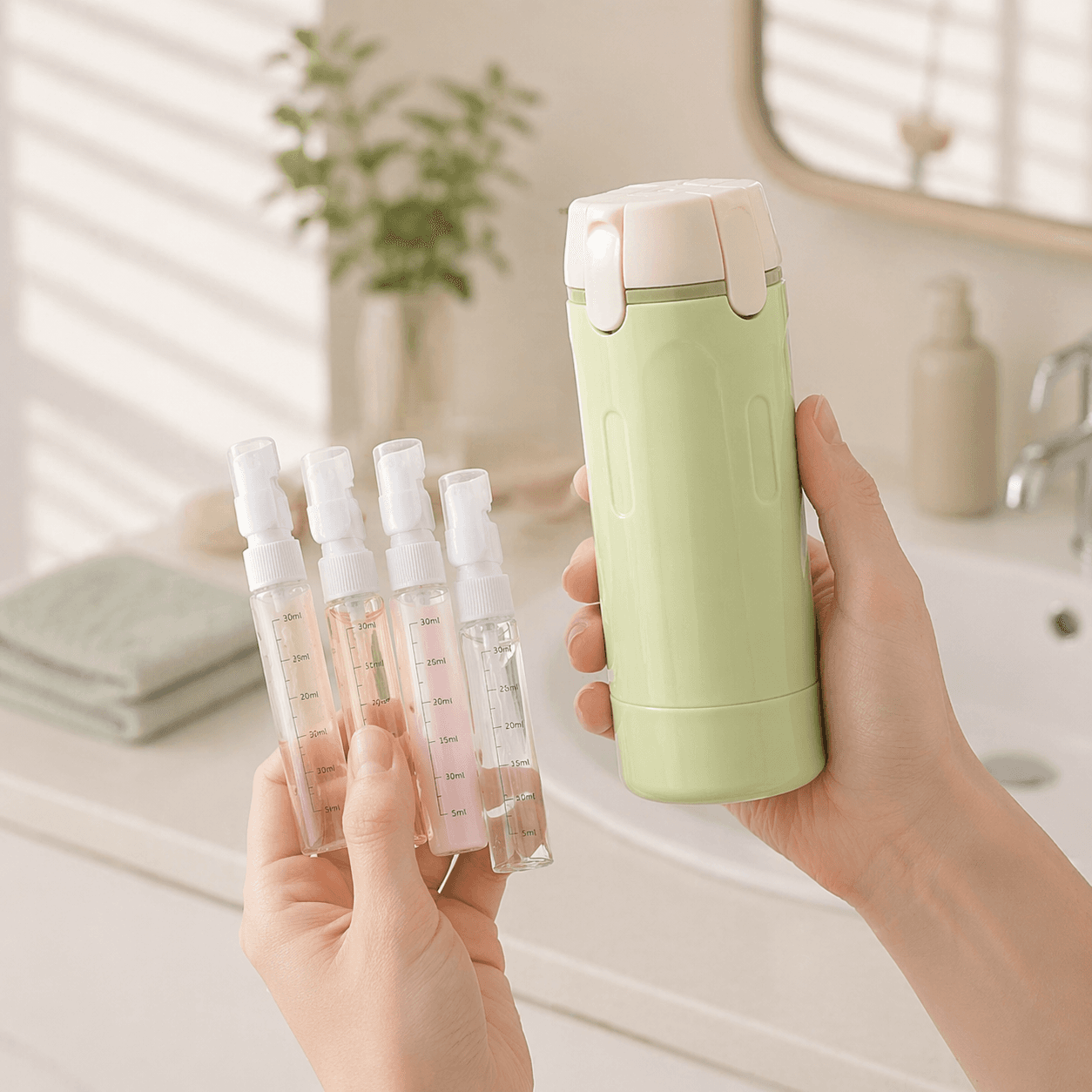 GoBottle Dozownik emulsji 4w1